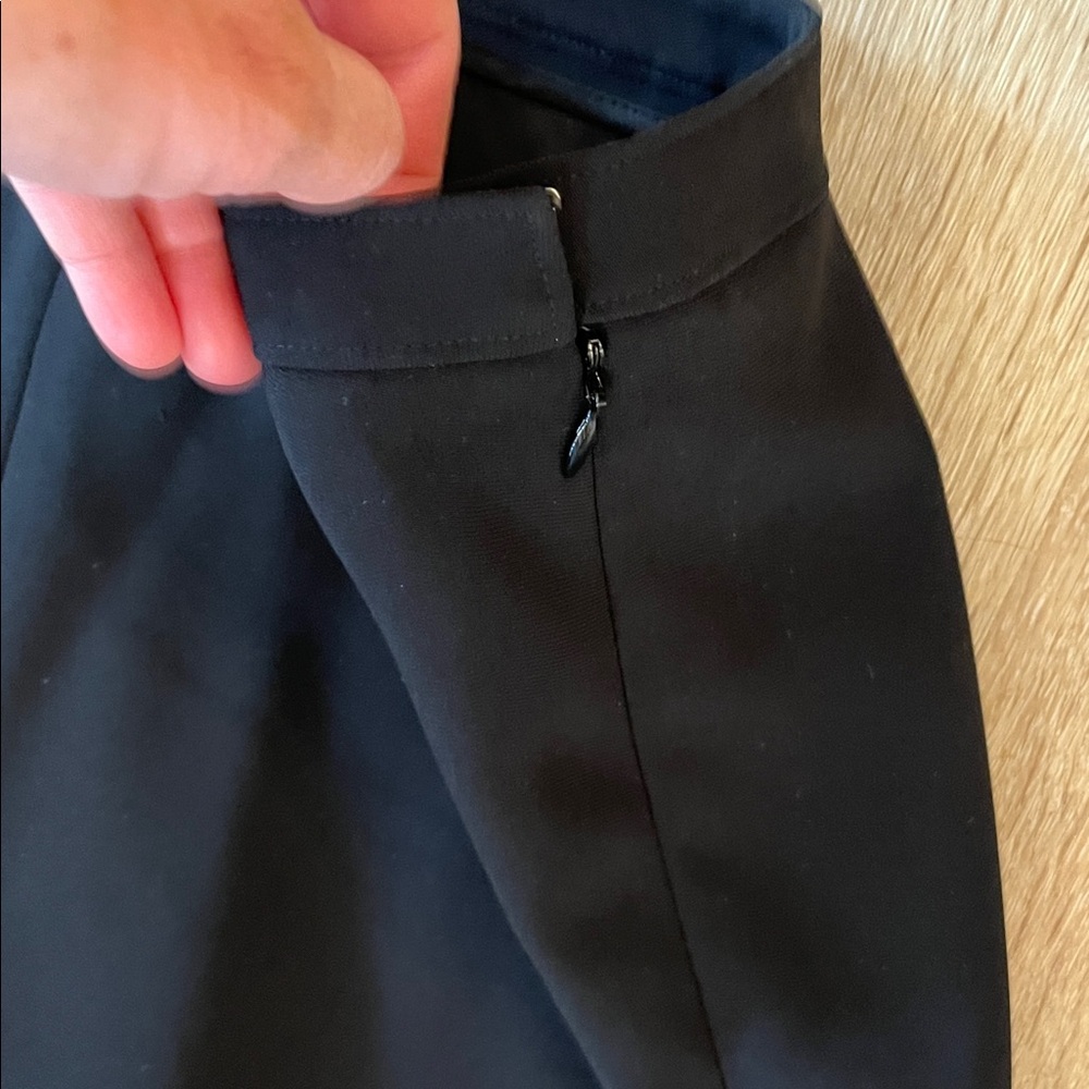 Ann Taylor Classic Black Wide Leg Trousers - Picture 3 of 4